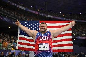 (PARIS2024) FRANCE-PARIS-OLY-ATHLETICS-SHOT PUT-MEN