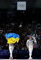 (PARIS2024) FRANCE-PARIS-OLY-FENCING