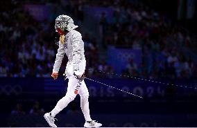 (PARIS2024) FRANCE-PARIS-OLY-FENCING