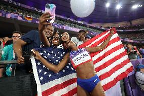 (PARIS2024) FRANCE-PARIS-OLY-ATHLETICS-TRIPLE JUMP-WOMEN