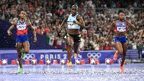 (PARIS2024) FRANCE-PARIS-OLY-ATHLETICS-100M-WOMEN