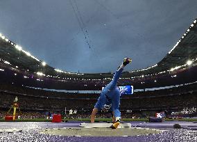 (PARIS2024) FRANCE-PARIS-OLY-ATHLETICS-SHOT PUT-MEN