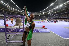 (PARIS2024) FRANCE-PARIS-OLY-ATHLETICS-TRIPLE JUMP-WOMEN