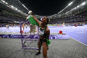 (PARIS2024) FRANCE-PARIS-OLY-ATHLETICS-TRIPLE JUMP-WOMEN