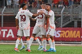 Friendly football match - Roma vs Olympiacos