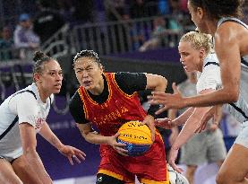 (PARIS2024) FRANCE-PARIS-OLY-3x3 BASKETBALL