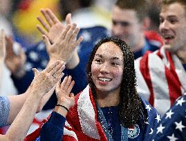 (PARIS2024)FRANCE-PARIS-OLY-SWIMMING