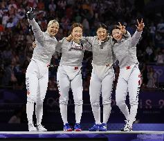 Paris Olympics: Fencing