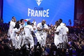 Paris 2024 - French Winners Celebrate Their Medals At The Club France