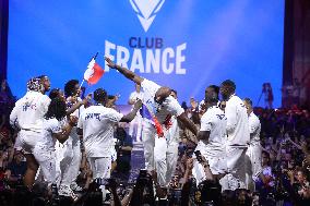 Paris 2024 - French Winners Celebrate Their Medals At The Club France