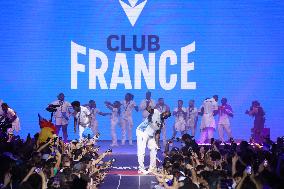 Paris 2024 - French Winners Celebrate Their Medals At The Club France