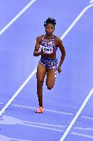 Paris 2024 - Julien Alfred of Santa Lucia won Women s 100m Final