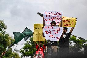 Bangladesh Unrest Students Protest