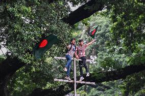 Bangladesh Unrest Students Protest