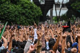 Bangladesh Unrest Students Protest