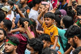 Bangladesh Unrest Students Protest