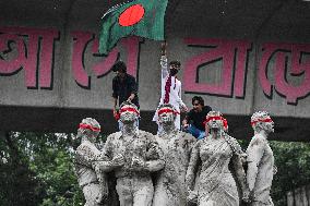 Bangladesh Unrest Students Protest