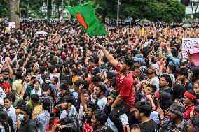 Bangladesh Unrest Students Protest