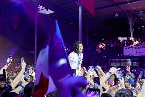 The French Judo Team Celebrate With Supporters At The Club France