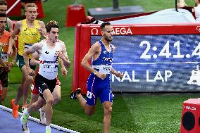 Paris 2024 - France Azeddine Habz during the semi-final of 1500 m