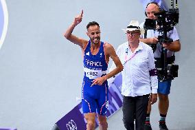 Paris 2024 - France Azeddine Habz during the semi-final of 1500 m