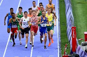 Paris 2024 - France Azeddine Habz during the semi-final of 1500 m