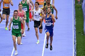 Paris 2024 - France Azeddine Habz during the semi-final of 1500 m