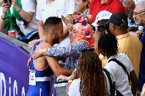 Paris 2024 - France Azeddine Habz during the semi-final of 1500 m