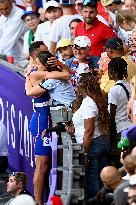 Paris 2024 - France Azeddine Habz during the semi-final of 1500 m