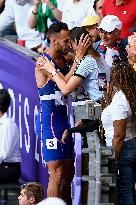 Paris 2024 - France Azeddine Habz during the semi-final of 1500 m