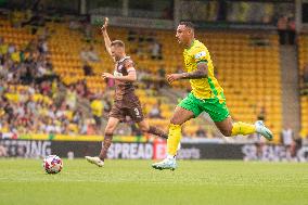 Norwich City v FC St Pauli - Pre-season Friendly