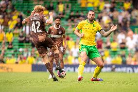 Norwich City v FC St Pauli - Pre-season Friendly