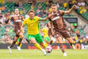 Norwich City v FC St Pauli - Pre-season Friendly