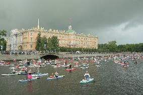 RUSSIA-ST. PETERSBURG-FONTANKA SUP FESTIVAL