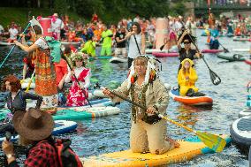 RUSSIA-ST. PETERSBURG-FONTANKA SUP FESTIVAL