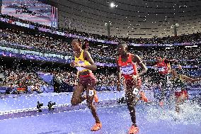 (PARIS2024) FRANCE-PARIS-OLY-ATHLETICS-3000M STEEPLECHASE-WOMEN