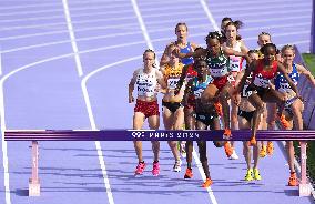 (PARIS2024) FRANCE-PARIS-OLY-ATHLETICS-3000M STEEPLECHASE-WOMEN