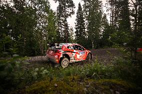 Rally race - Fia World Rally Championship  Wrc Secto Rally Finland  2024