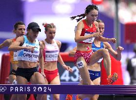 (PARIS2024) FRANCE-PARIS-OLY-ATHLETICS-3000M STEEPLECHASE-WOMEN