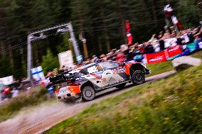 Rally race - Fia World Rally Championship  Wrc Secto Rally Finland  2024