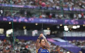 (PARIS2024) FRANCE-PARIS-OLY-ATHLETICS-HAMMER THROW-WOMEN