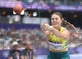 (PARIS2024) FRANCE-PARIS-OLY-ATHLETICS-HAMMER THROW-WOMEN