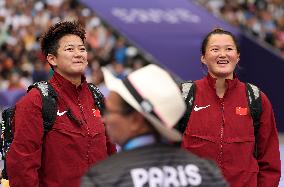 (PARIS2024) FRANCE-PARIS-OLY-ATHLETICS-HAMMER THROW-WOMEN