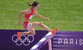 (PARIS2024) FRANCE-PARIS-OLY-ATHLETICS-3000M STEEPLECHASE-WOMEN