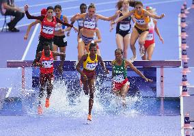 (PARIS2024) FRANCE-PARIS-OLY-ATHLETICS-3000M STEEPLECHASE-WOMEN