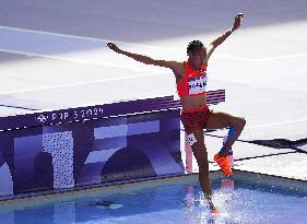 (PARIS2024) FRANCE-PARIS-OLY-ATHLETICS-3000M STEEPLECHASE-WOMEN