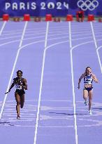 (PARIS2024) FRANCE-PARIS-OLY-ATHLETICS-200M-WOMEN