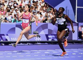 (PARIS2024) FRANCE-PARIS-OLY-ATHLETICS-200M-WOMEN