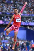 (PARIS2024) FRANCE-PARIS-OLY-ATHLETICS-LONG JUMP-MEN