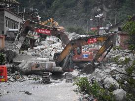 (FOCUS)CHINA-SICHUAN-KANGDING-FLASH FLOOD-MUDSLIDE-RESCUE (CN)